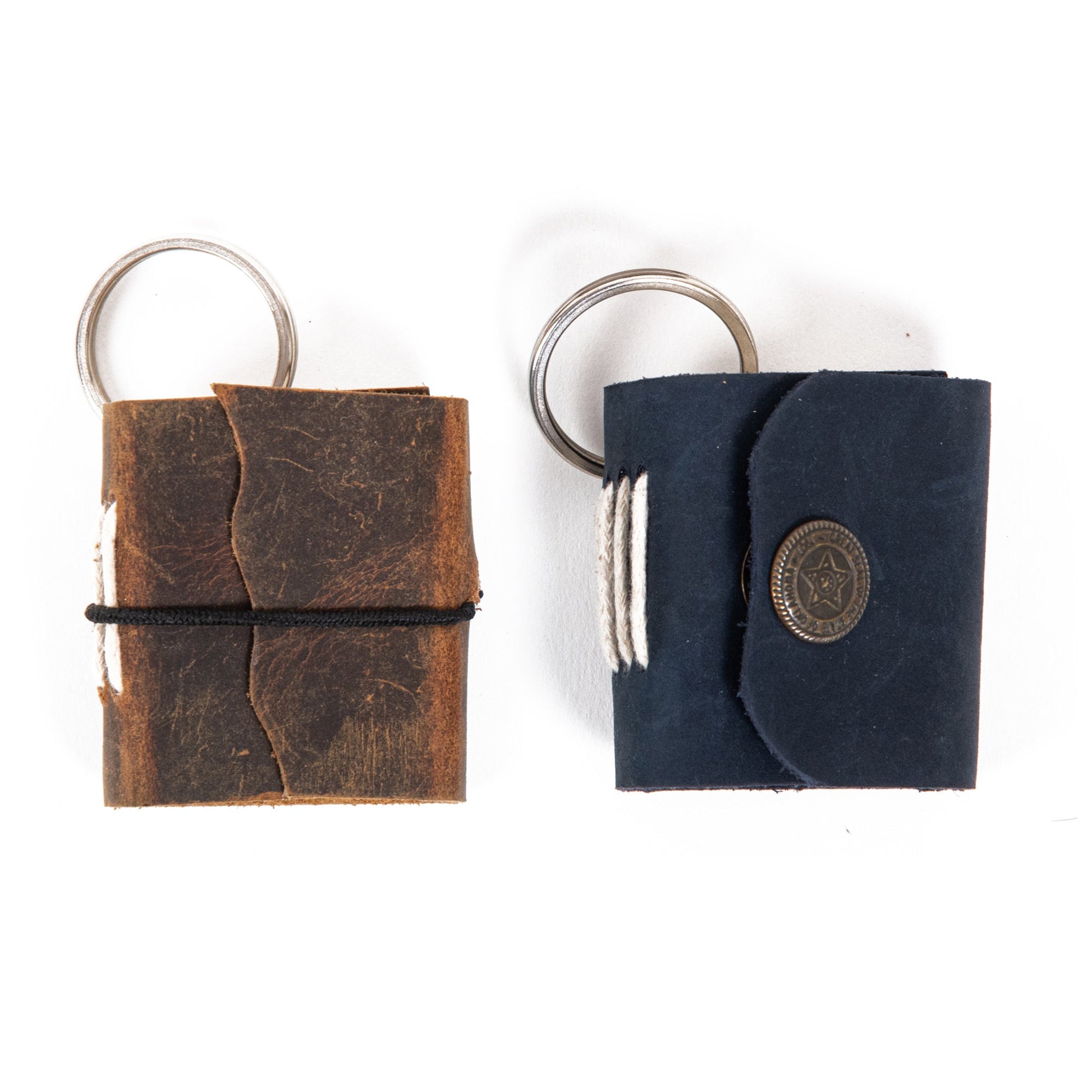 Miniature Journal  Key-ring Crafted with High Quality Leather(1 key-ring)-2