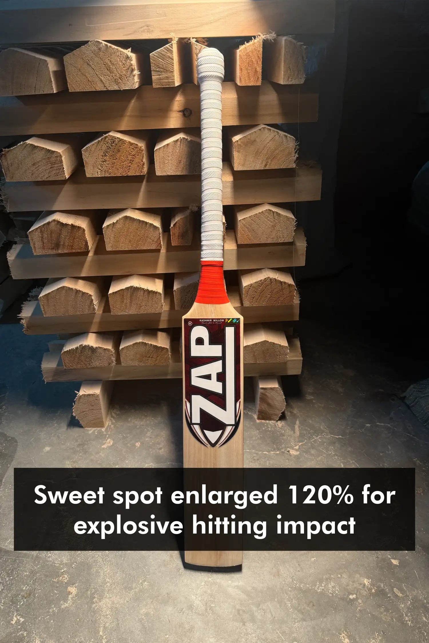 ZAP V Shaped Mongoose Kashmir Willow Bat-3