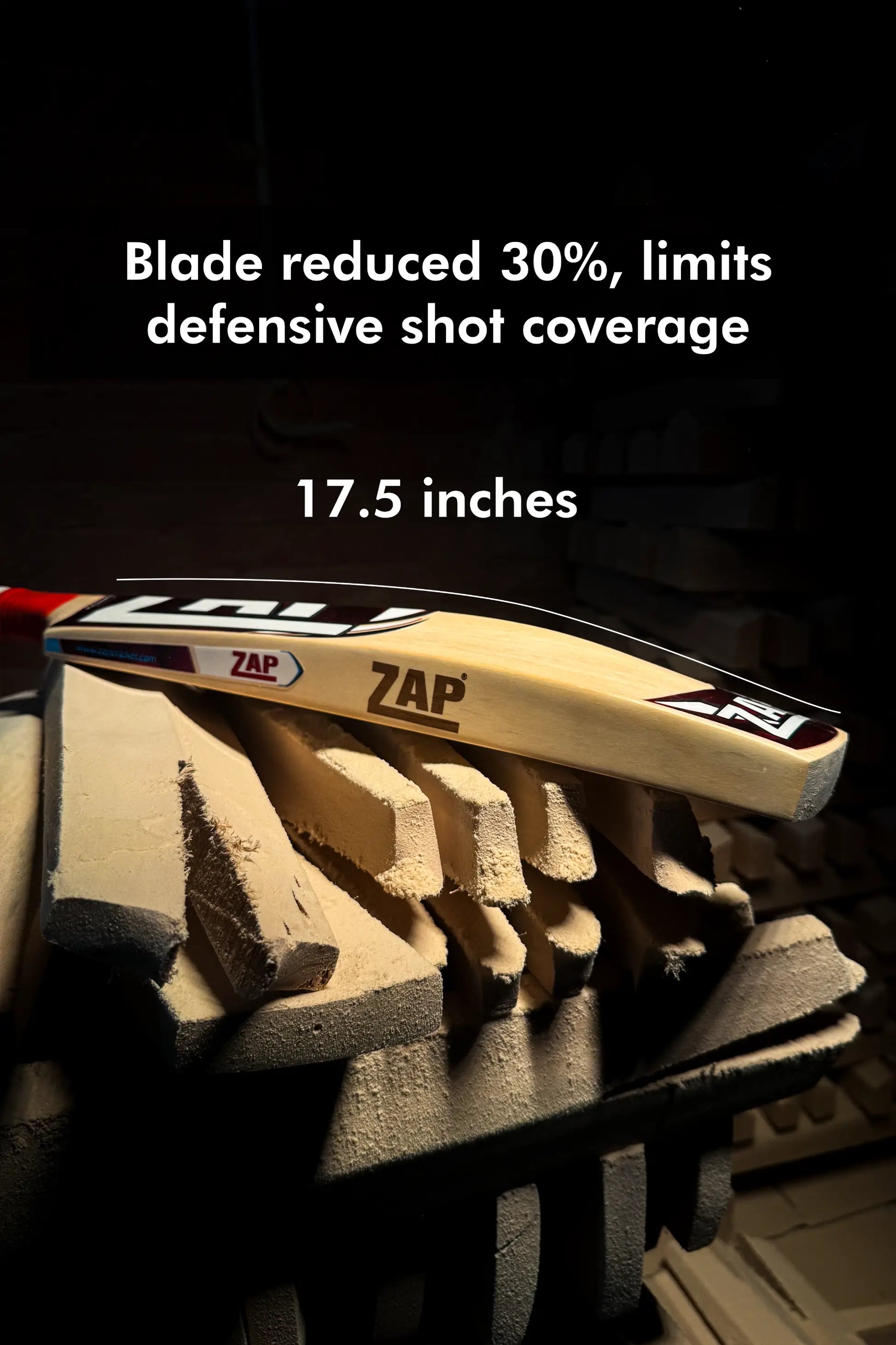 ZAP V Shaped Mongoose Kashmir Willow Bat-1